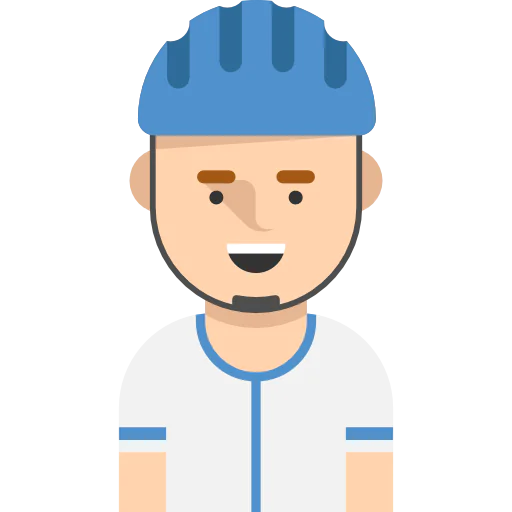 Cyclist icon
