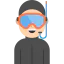 Scuba diver アイコン 64x64