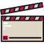 Clapperboard icon 64x64