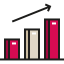 Bar chart icon 64x64