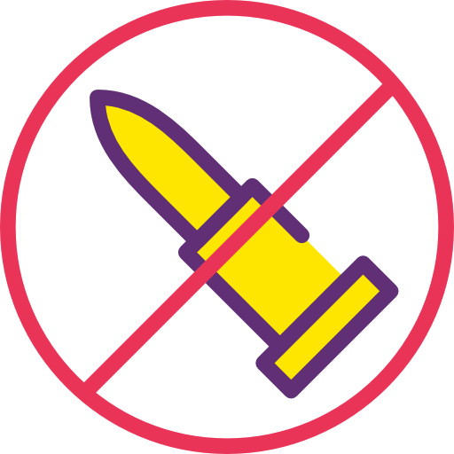 No weapons icon