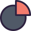Pie chart icon 64x64