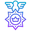 Sheriff badge icon 64x64