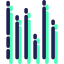 Sound bars icon 64x64