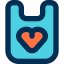 Baby bib icon 64x64