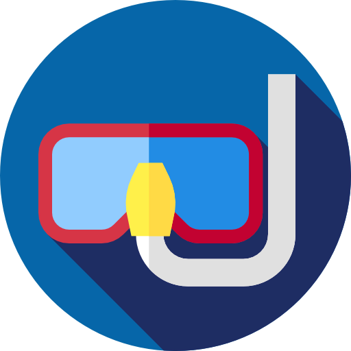 Diving mask icon
