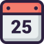 Christmas day icon 64x64