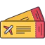 Boarding pass icon 64x64