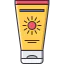 Sun cream icon 64x64