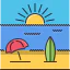 Beach icon 64x64