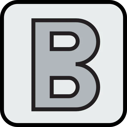 Bold icon