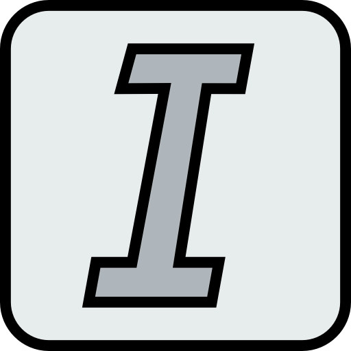 Italic icon
