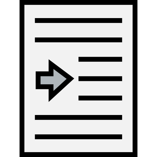 Indent icon