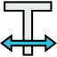 Text width biểu tượng 64x64