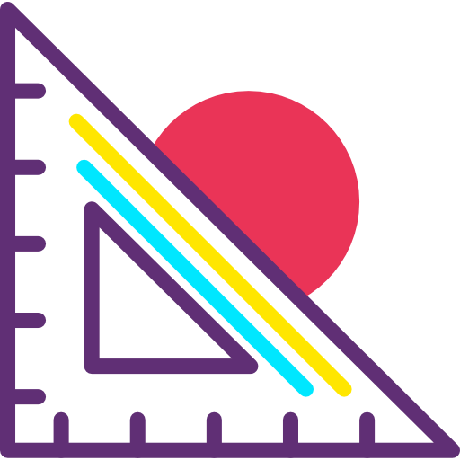 Set square icon