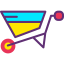 Wheelbarrow icon 64x64