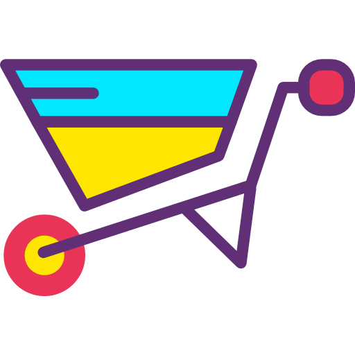 Wheelbarrow icon