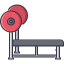 Barbell アイコン 64x64