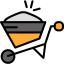Wheelbarrow icon 64x64