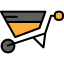 Wheelbarrow icon 64x64