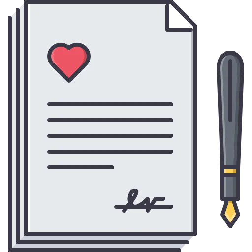 Contract icon