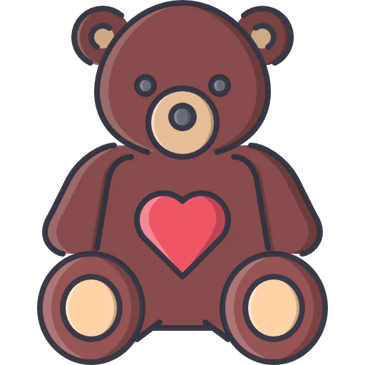Teddy bear icon