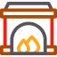 Fireplace icon 64x64