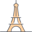 Eiffel tower icon 64x64