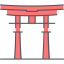 Itsukushima shrine icon 64x64