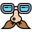 Glasses icon 64x64