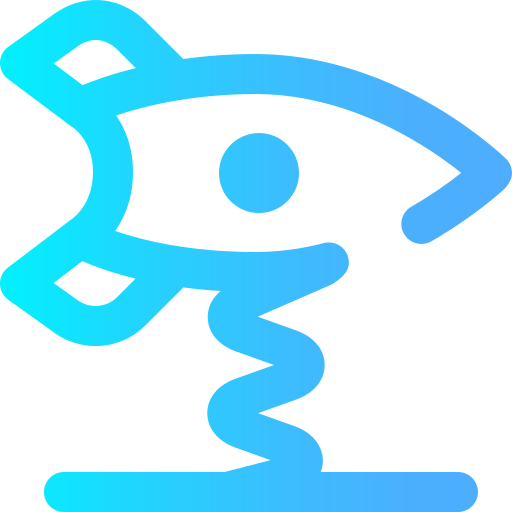 Spring swing rocket icon