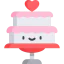 Wedding cake icon 64x64
