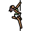 Pole dance icon 64x64