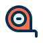 Measuring tape icon 64x64