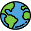 Globe icon 64x64