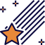 Shooting star icon 64x64