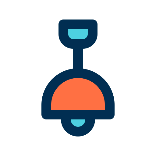 Ceiling lamp icon