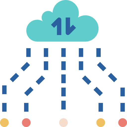 Cloud computing icon