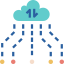 Cloud computing icon 64x64