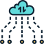 Cloud computing icon 64x64