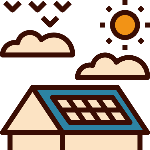 Solar panel icon