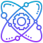 Atom Symbol 64x64
