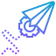Paper plane Symbol 64x64