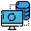 Data synchronization Symbol 64x64