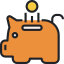 Piggy bank icon 64x64