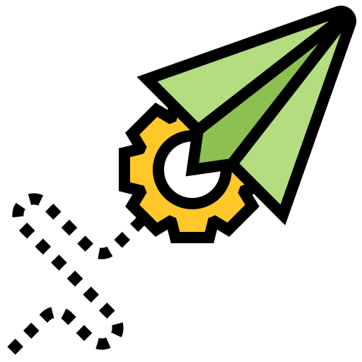 Paper plane icon
