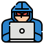 Hacker icon 64x64