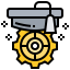 Mortarboard icon 64x64