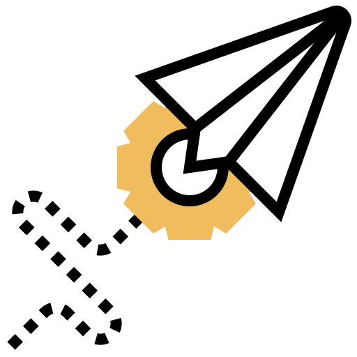 Paper plane icon