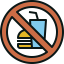 No fast food Ikona 64x64